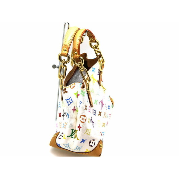 Louis Vuitton Audra Handbag Multicolor Blanc White - Picture 3 of 9